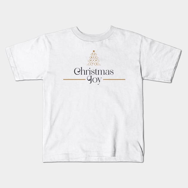 Christmas Joy Kids T-Shirt by unique_design76